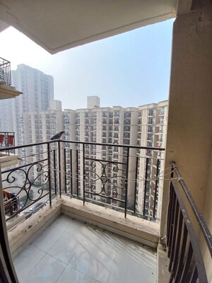 Balcony in 2 BHK Apartment at Signature Global The Millennia, Sector 37d – for Rent