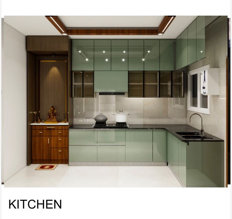 Kitchen, asbl-spectra 3 Bedroom 1980 Sq.Ft. Apartment In Financial District Hyderabad 10611182