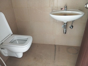 Bathroom in 2 BHK Apartment at Runwal Eirene, Balkum Pada – for Rent