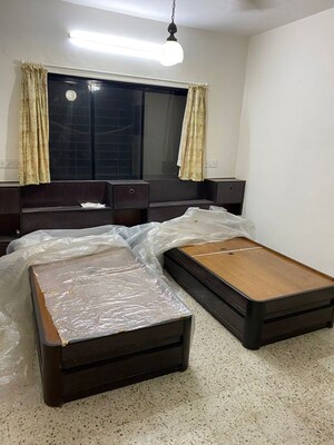 Bedroom in 2 BHK Apartment at Usha Kunj Apartment, Juhu – for Rent