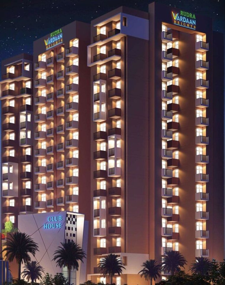 Exterior View, rudra-vardaan-heights 2 Bedroom 689 Sq.Ft. Apartment In Mohanlalganj Lucknow 10608262