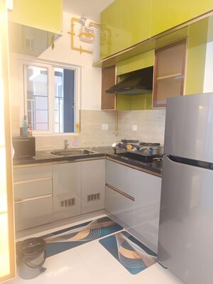 Kitchen in 2 BHK Apartment at Bren Northern Lights, Jakkuru – for Rent