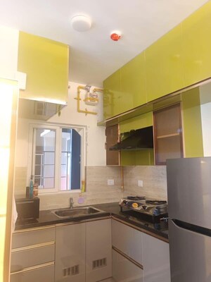 Kitchen in 2 BHK Apartment at Bren Northern Lights, Jakkuru – for Rent