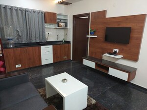 Kitchen in 1 BHK Builder Floor at Hsr Layout Sector 3 – for Rent