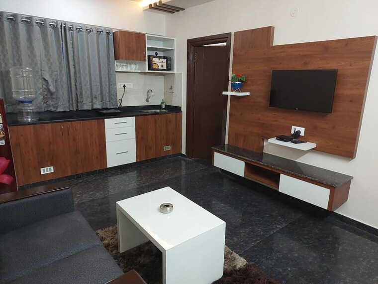 Kitchen, hsr layout sector 3 1 Bedroom 750 Sq.Ft. Builder Floor In Hsr Layout Sector 3 Bangalore 10611736
