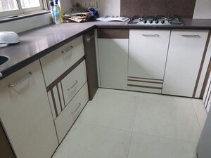 Kitchen in 2 BHK Apartment at Sita Gita Apartments, Bandra West – for Rent