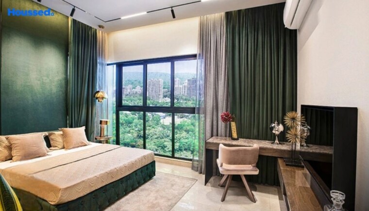Bedroom, raymond-the-invictus-by-gs 4 Bedroom 1545 Sq.Ft. Apartment In Pokhran Road No One Thane 10611720