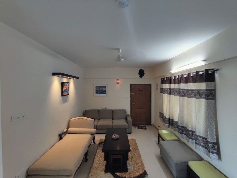 Living Room, shree-sai-kuteer 2 Bedroom 1250 Sq.Ft. Apartment In Thanisandra Main Road Bangalore 10611753