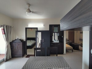 Bedroom in 2 BHK Apartment at Shree Sai Kuteer, Thanisandra Main Road – for Rent