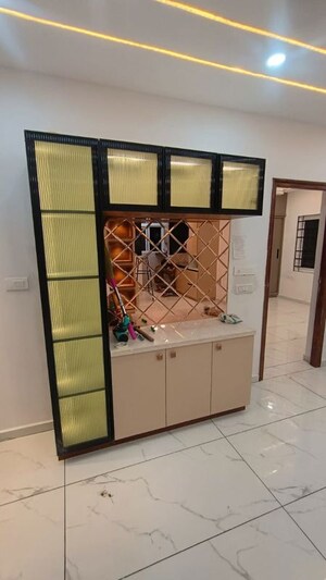 Kitchen in 3 BHK Apartment at Trendsquares Ambience, Thanisandra Main Road – for Rent