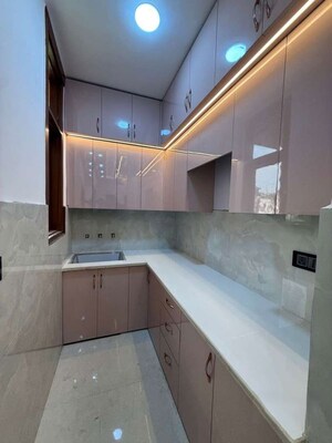 Kitchen in 3 BHK Builder Floor at Dlf Ankur Vihar – for Sale