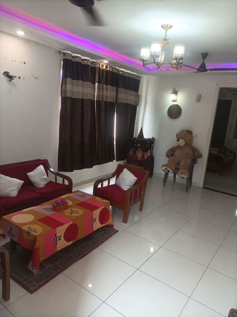 Living Room, highland-park-chandigarh 2 Bedroom 1300 Sq.Ft. Builder Floor In Bhabat Zirakpur 10611764
