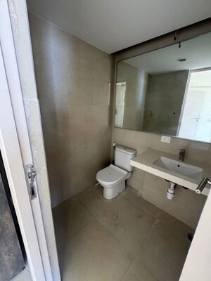 Bathroom in 3 BHK Apartment at Rodas Enclave Evergreen, Patlipada – for Rent