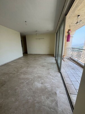 Building Lobby in 3 BHK Apartment at Rodas Enclave Evergreen, Patlipada – for Rent