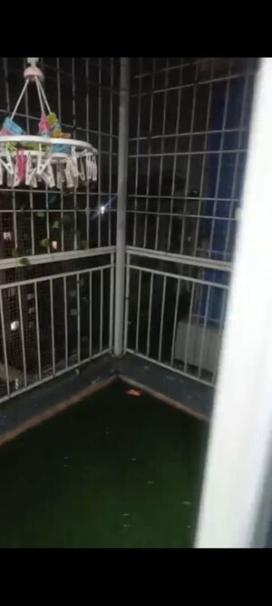 Balcony in 2 BHK Apartment at Kumar Palmcrest, Pisoli – for Rent