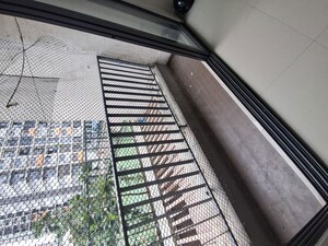 Balcony in 1 BHK Apartment at Shapoorji Pallonji Joyville, Virar West – for Rent