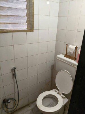 Bathroom in 1 RK Apartment at Vasant Fiona, Pokhran Road No Two – for Rent