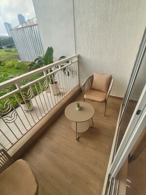 Balcony in 2 BHK Apartment at Rutu City, Thane West – for Sale