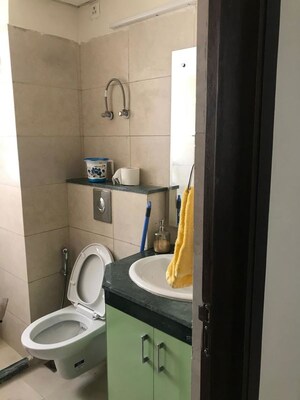 Bathroom in 3 BHK Apartment at Signature Global City, Sector 37d – for Rent