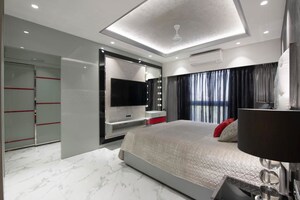 Bedroom in 2 BHK Apartment at Raheja Ridgewood, Goregaon East – for Rent