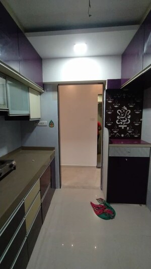 Kitchen in 2 BHK Apartment at Dosti Group Vihar, Samata Nagar – for Rent