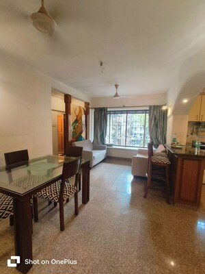Living Room in 2 BHK Apartment at Kalpana CHS, Bandra West – for Rent