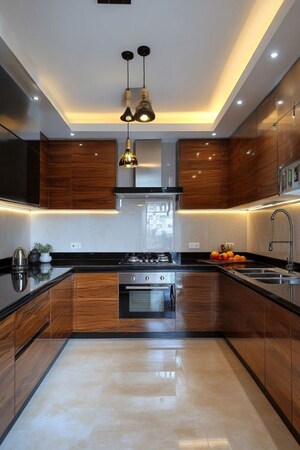 Kitchen in 3 BHK Villa at KannadI-ii – for Sale