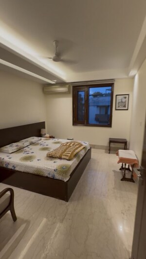 Bedroom in 4 BHK Builder Floor at Greater Kailash ii – for Rent