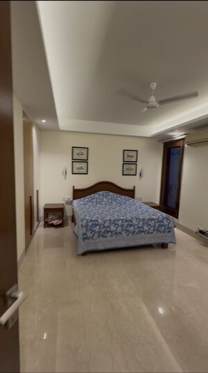 Bedroom in 4 BHK Builder Floor at Greater Kailash ii – for Rent