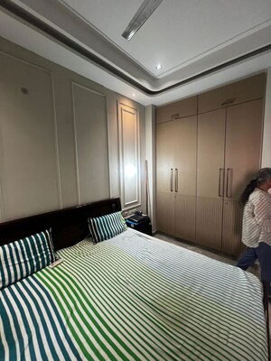 Bedroom in 3 BHK Builder Floor at Rajouri Garden – for Rent