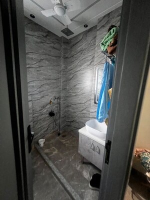 Bathroom in 3 BHK Builder Floor at Rajouri Garden – for Rent