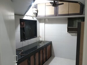 Kitchen in 1 BHK Apartment at Runwal Plaza, Vartak Nagar – for Rent