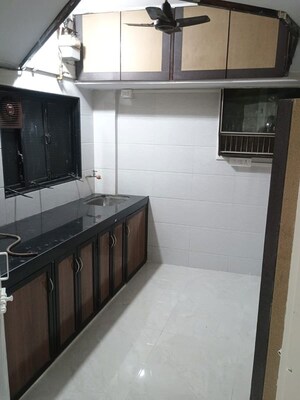 Kitchen in 1 BHK Apartment at Runwal Plaza, Vartak Nagar – for Rent