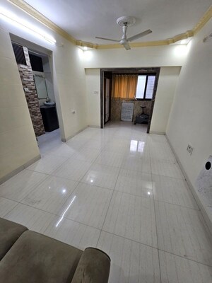 Living Room in 1 BHK Apartment at Swastik Palms CHS, Brahmand – for Rent