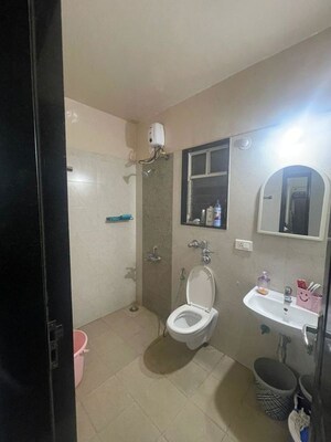 Bathroom in 2 BHK Apartment at Nyati Equatorial, Bavdhan – for Rent