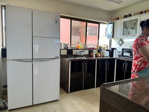 Kitchen in 3 BHK Apartment at Gabbana Apartment, Khar West – for Rent
