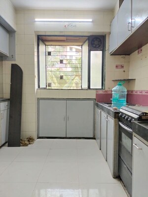 Kitchen in 1 BHK Apartment at Prakruti Park, Brahmand – for Rent
