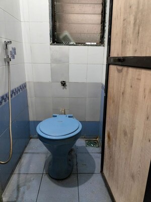Bathroom in 1 BHK Apartment at Prakruti Park, Brahmand – for Rent