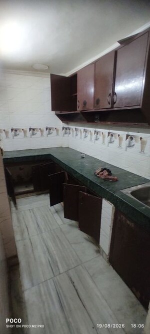 Kitchen in 2 BHK Builder Floor at Mehrauli – for Rent