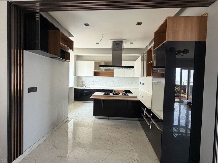 Kitchen, pashmina-waterfront 4 Bedroom 3640 Sq.Ft. Penthouse In Old Madras Road Bangalore 10611624