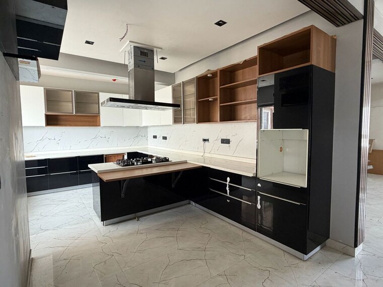 Kitchen, pashmina-waterfront 4 Bedroom 3640 Sq.Ft. Penthouse In Old Madras Road Bangalore 10611624