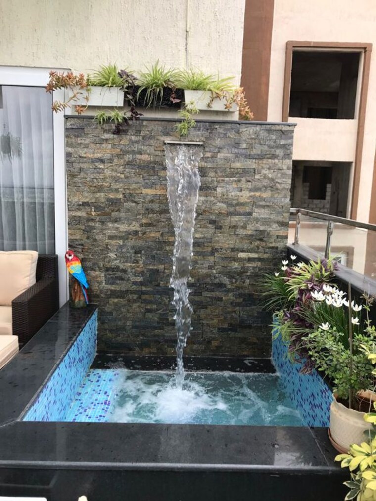 Balcony, pashmina-waterfront 4 Bedroom 3640 Sq.Ft. Penthouse In Old Madras Road Bangalore 10611624