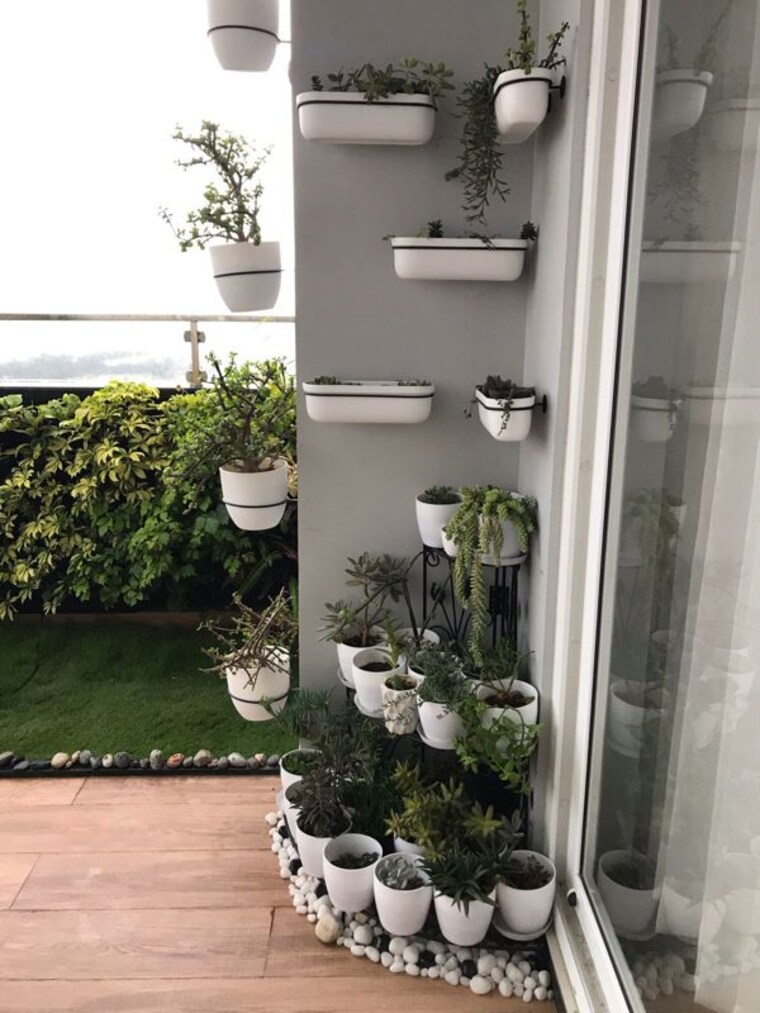 Balcony, pashmina-waterfront 4 Bedroom 3640 Sq.Ft. Penthouse In Old Madras Road Bangalore 10611624