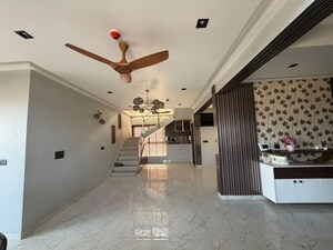 Living Room in 4 BHK Penthouse at Pashmina Waterfront, Old Madras Road – for Rent