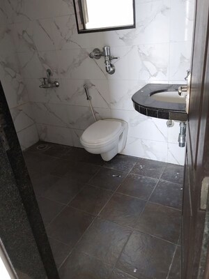 Bathroom in 3 BHK Apartment at Nyati Equatorial, Bavdhan – for Rent