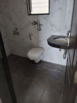 Bathroom in 3 BHK Apartment at Nyati Equatorial, Bavdhan – for Rent