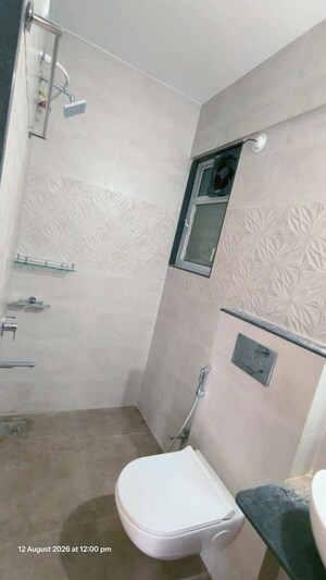 Bathroom in 2 BHK Apartment at Badhekar Arunali, Kothrud – for Rent
