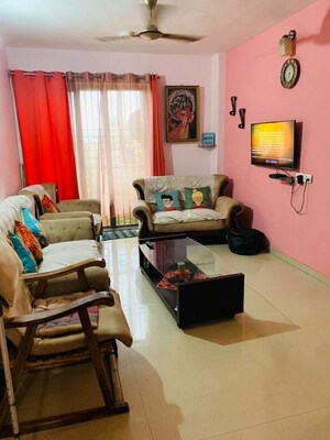 Living Room in 2 BHK Apartment at Adhiraj Gardens, Kharghar – for Sale