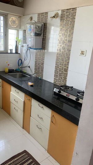Kitchen in 1 BHK Apartment at Ganga Savera, Wanwadi – for Rent