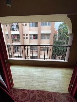 Balcony in 2 BHK Apartment at Nivedita Garden, Kondhwa – for Rent